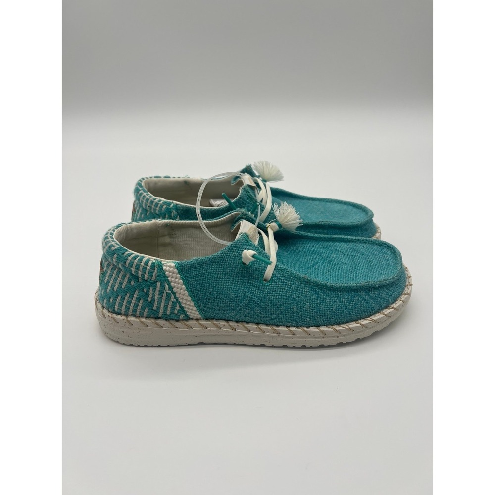 Hey Dude Wendy Funk Coastal Jute Slip On Size 7